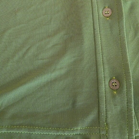 Dolce & Gabbana Jeans Women’s XS Sheer Lime Green Button Up Blouse Top Italy - Picture 16 of 16